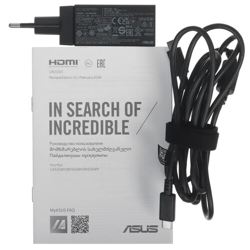 Купить 13.3" Ноутбук ASUS Zenbook S 13 OLED UX5304MA-NQ171 синий  5456018. Характеристики, отзывы и цены в Донецке