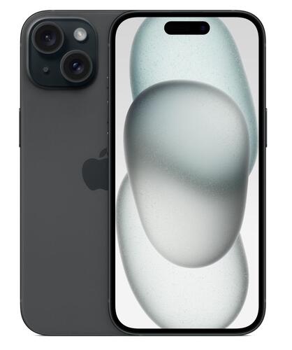 Купить 6.1" Смартфон Apple iPhone 15 256 ГБ черный  5430565. Характеристики, отзывы и цены в Донецке