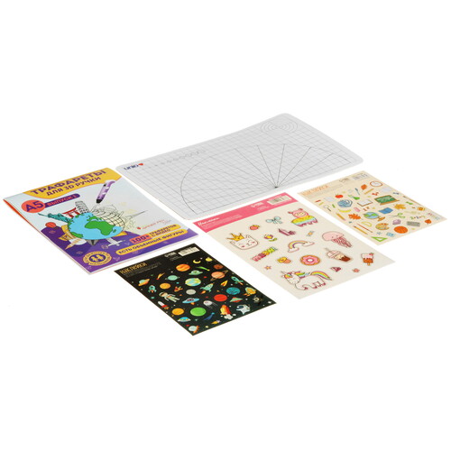 Купить Набор для творчества с 3D-ручкой Spider Pen BOX  розовый  9124832. Характеристики, отзывы и цены в Донецке