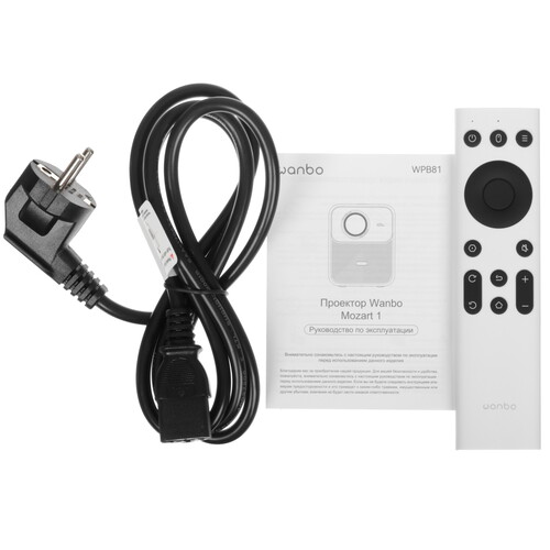 Купить Проектор Wanbo Projector Mozart 1 белый  5604248. Характеристики, отзывы и цены в Донецке