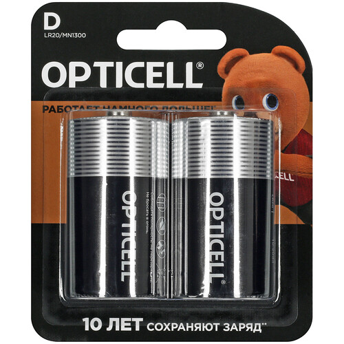 Купить Батарейка Opticell D (LR20/R20/ER34615)  5434076. Характеристики, отзывы и цены в Донецке