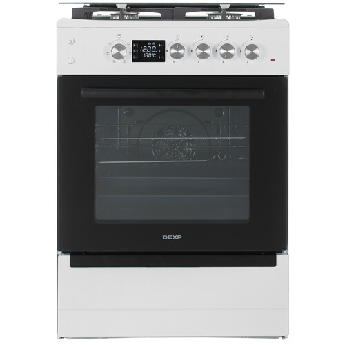 Купить Комбинированная плита DEXP M26-1W белый  9082403. Характеристики, отзывы и цены в Донецке