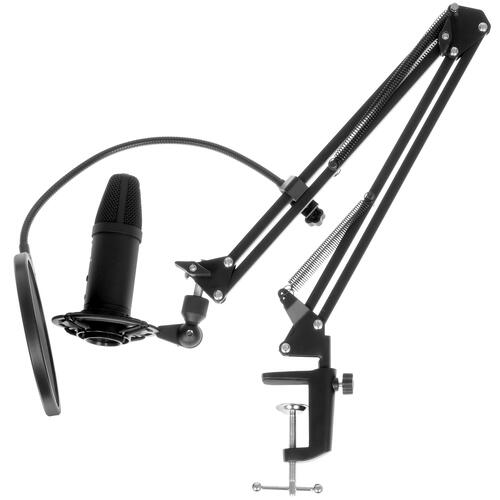 Купить Микрофонный комплект Maono AU-PM401 черный  1641230. Характеристики, отзывы и цены в Донецке