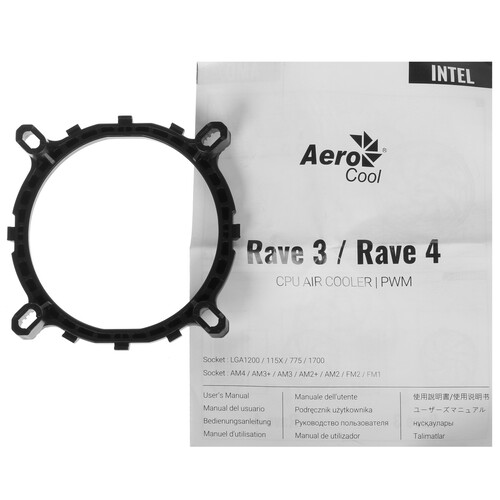 Купить Кулер для процессора AeroCool Rave 3 ARGB  5005766. Характеристики, отзывы и цены в Донецке