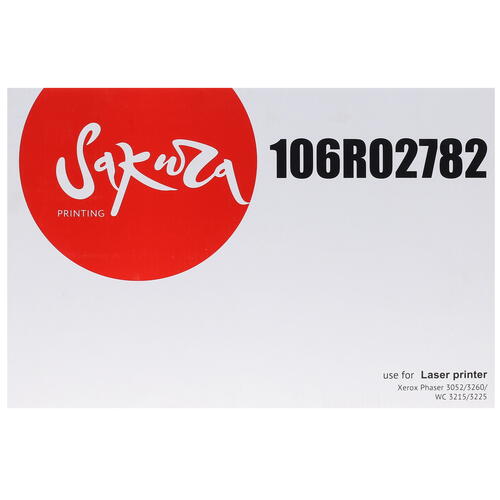 Купить Картридж лазерный SAKURA 106R02782 черный, с чипом  1197206. Характеристики, отзывы и цены в Донецке