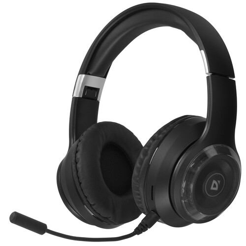 Купить Беспроводные/проводные наушники Defender FreeMotion B400 черный 2025  9232694. Характеристики, отзывы и цены в Донецке