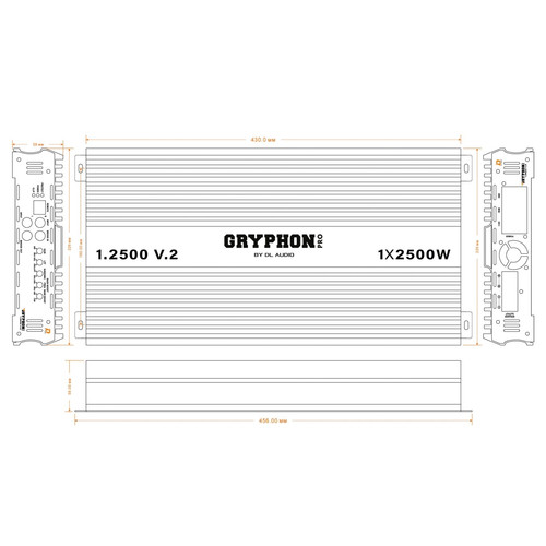 Купить Усилитель DL Audio Gryphon Pro 1.2500 V.2  9285656. Характеристики, отзывы и цены в Донецке