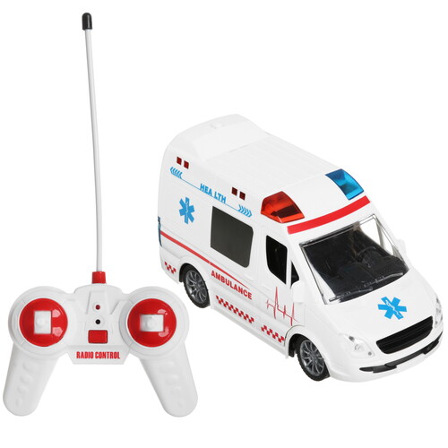 Купить Радиоуправляемая машина спецтехника Автоград «Скорая помощь»  5604077. Характеристики, отзывы и цены в Донецке