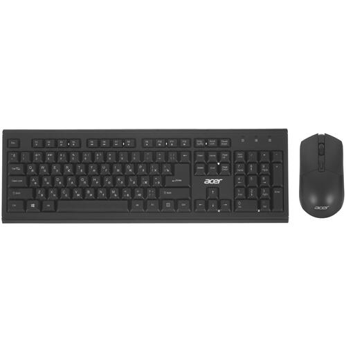 Купить Клавиатура+мышь беспроводная   Acer OKR120 черный  5016800. Характеристики, отзывы и цены в Донецке