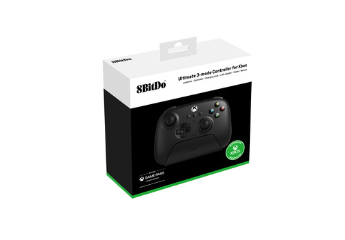 Купить Геймпад беспроводной/проводной 8BitDo Ultimate 3-mode for Xbox черный  5457121. Характеристики, отзывы и цены в Донецке