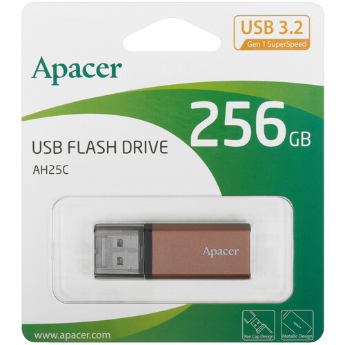 Купить Память USB Flash 256 ГБ Apacer AH25C  5634543. Характеристики, отзывы и цены в Донецке