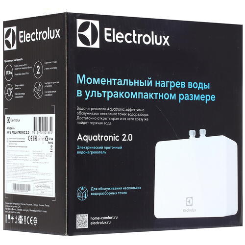 Купить Водонагреватель электрический Electrolux NP6 Aquatronic 2.0  1256933. Характеристики, отзывы и цены в Донецке