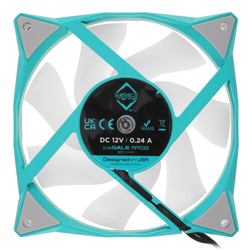 Купить Комплект вентиляторов Iceberg Thermal IceGALE ARGB 120mm [IceGALEARGB120mmTEAL3P] белый  5365666. Характеристики, отзывы и цены в Донецке