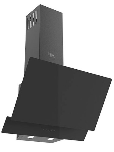 Купить Вытяжка наклонная Oasis NF-60B черный/черный  5355926. Характеристики, отзывы и цены в Донецке