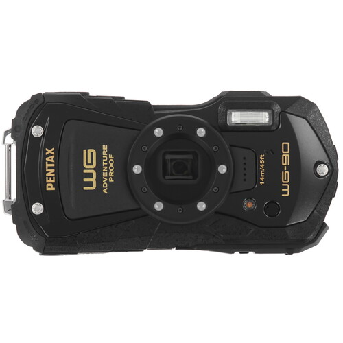 Купить Компактный фотоаппарат PENTAX WG-90 черный  9157357. Характеристики, отзывы и цены в Донецке