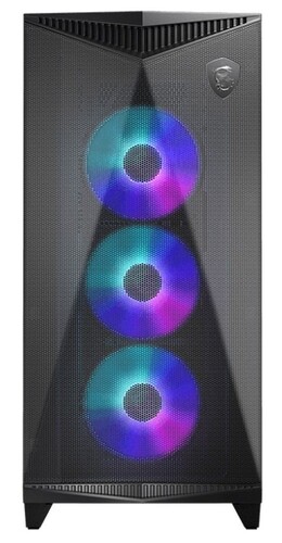 Купить Корпус MSI MPG GUNGNIR 300R AIRFLOW [306-7G21R21-W57] черный  5450143. Характеристики, отзывы и цены в Донецке