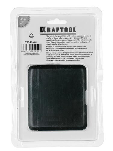 Купить Набор бит KRAFTOOL 26140-H61  6615684. Характеристики, отзывы и цены в Донецке