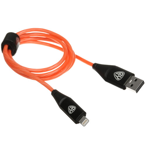 Купить Кабель круглый BY Lightning 8-pin - USB 2.0 Type-A красный 1 м  5482251. Характеристики, отзывы и цены в Донецке