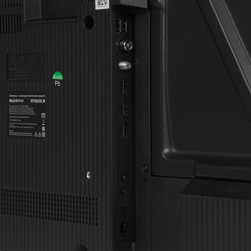 Купить 55" (140 см) Телевизор Topdevice TDTV55ES13U_BK черный  9299203. Характеристики, отзывы и цены в Донецке