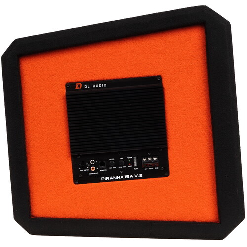 Купить Автосабвуфер активный DL Audio Piranha 15A V.2 Black  9285829. Характеристики, отзывы и цены в Донецке