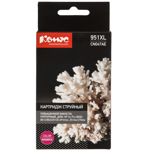 Купить Картридж Комус 951XL CN047AE пурпурный  9199528. Характеристики, отзывы и цены в Донецке