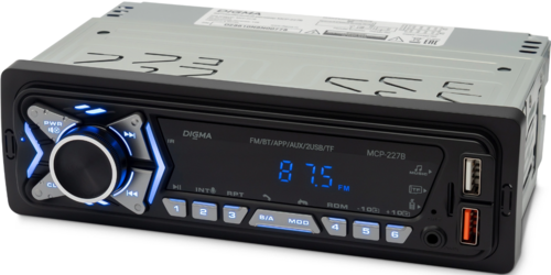 Купить Автопроигрыватель Digma MCP-227B  5638014. Характеристики, отзывы и цены в Донецке