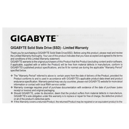 Купить 2000 ГБ M.2 NVMe накопитель GIGABYTE Gen3 2500E  5453679. Характеристики, отзывы и цены в Донецке