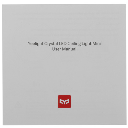Купить Светильник настенно-потолочный Yeelight Crystal Sensor Ceiling Light Mini белый/белый  5327122. Характеристики, отзывы и цены в Донецке