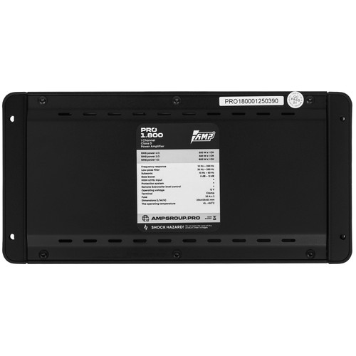 Купить Усилитель AMP PRO 1.800  5481736. Характеристики, отзывы и цены в Донецке