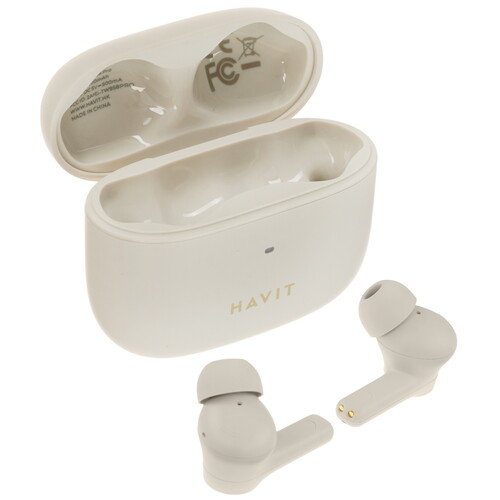 Купить Наушники TWS HAVIT TW958 PRO бежевый  9100162. Характеристики, отзывы и цены в Донецке