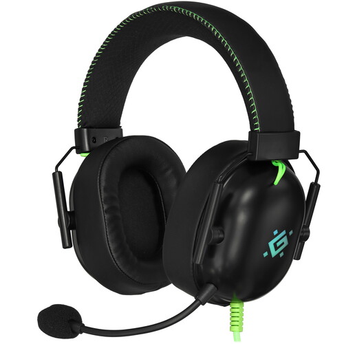 Купить Проводные наушники Defender Toxic черный 2025  5616116. Характеристики, отзывы и цены в Донецке