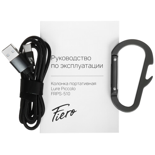 Купить Портативная колонка Fiero Lure Piccolo FRPS-510, серый  9153808. Характеристики, отзывы и цены в Донецке