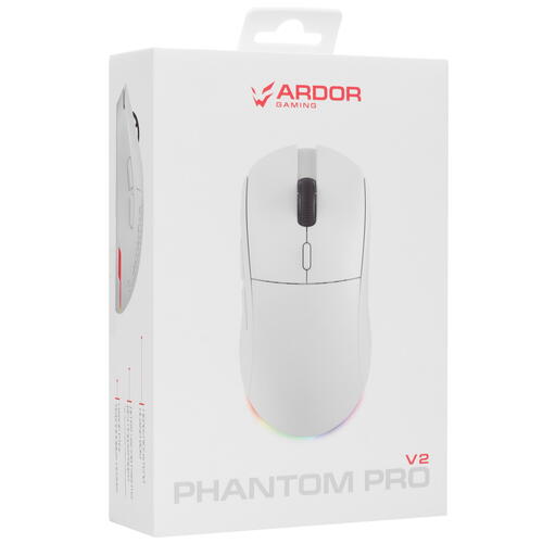 Купить Мышь беспроводная/проводная ARDOR GAMING Phantom PRO V2  5411773. Характеристики, отзывы и цены в Донецке