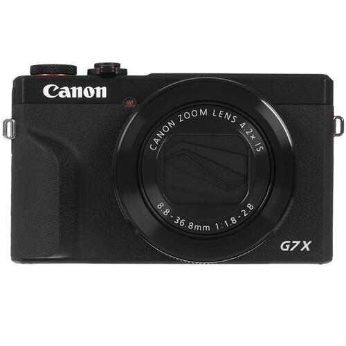Купить Компактный фотоаппарат Canon PowerShot G7X Mark III черный  5069031. Характеристики, отзывы и цены в Донецке
