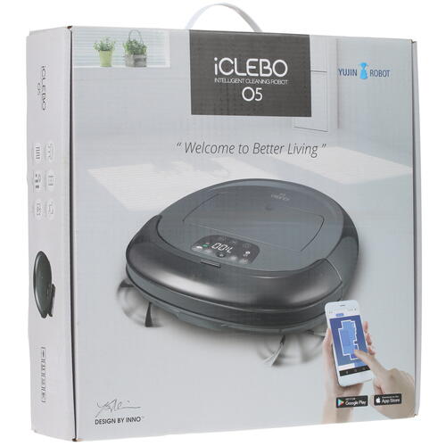 Купить Робот-пылесос iCLEBO O5 WiFi черный  8165669. Характеристики, отзывы и цены в Донецке