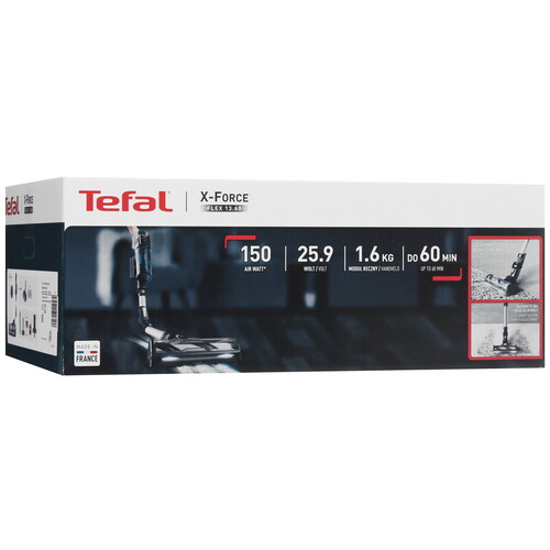 Купить Пылесос  вертикальный  Tefal Aqua TY9AC1WO  синий  5493891. Характеристики, отзывы и цены в Донецке