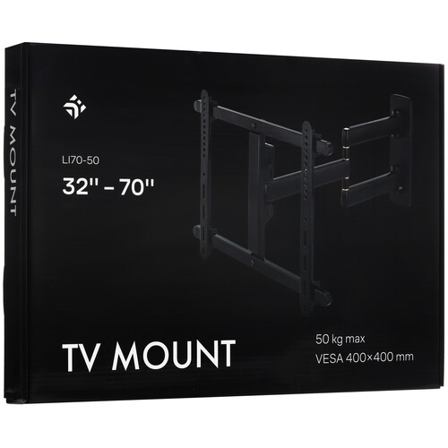 Купить Кронштейн для ТВ DEXP Mount LI70-50 черный  9095295. Характеристики, отзывы и цены в Донецке
