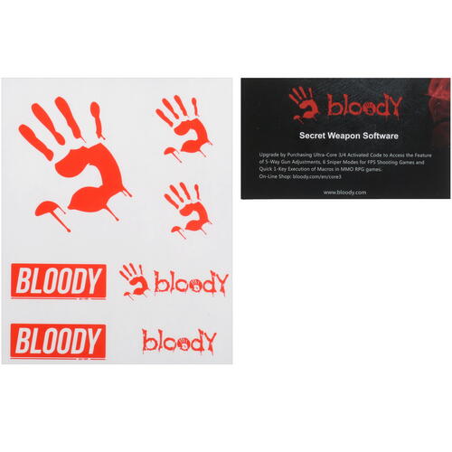 Купить Мышь проводная A4Tech Bloody W60 Max  черный  1698442. Характеристики, отзывы и цены в Донецке