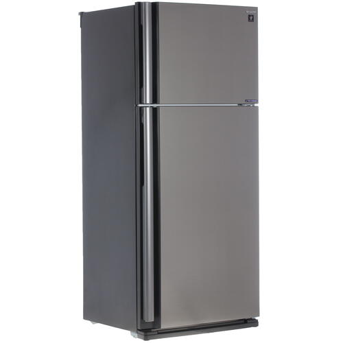 Купить Холодильник с морозильником  Sharp SJXE59PMSL серебристый  7919010. Характеристики, отзывы и цены в Донецке