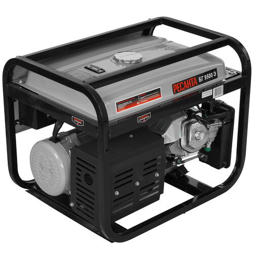Купить Электрогенератор   бензиновый Ресанта БГ 9500 Э  8160751. Характеристики, отзывы и цены в Донецке