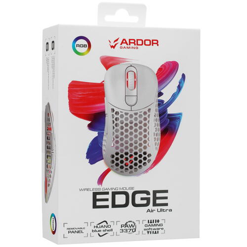 Купить Мышь беспроводная/проводная ARDOR GAMING Edge Air Ultra  5060011. Характеристики, отзывы и цены в Донецке