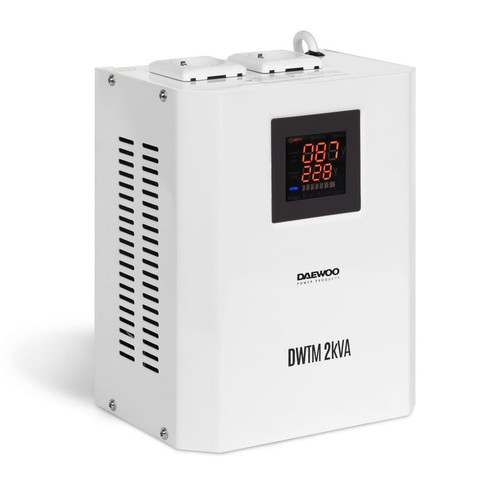 Купить Стабилизатор напряжения DAEWOO DW-TM2kVA  5348021. Характеристики, отзывы и цены в Донецке