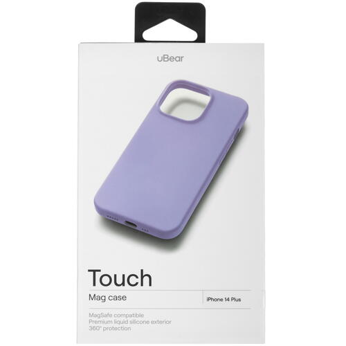 Купить Накладка  uBear Touch Mag Case для Apple iPhone 14 Plus сиреневый  5460708. Характеристики, отзывы и цены в Донецке
