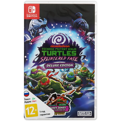 Купить Игра Teenage Mutant Ninja Turtles: Splintered Fate - Deluxe Edition (Switch)  5635707. Характеристики, отзывы и цены в Донецке