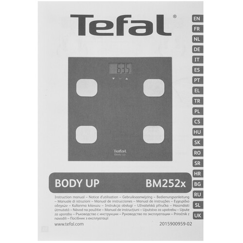 Купить Весы Tefal Body Up BM2523V0 белый  5322896. Характеристики, отзывы и цены в Донецке