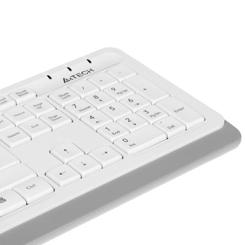 Купить Клавиатура+мышь  проводная  A4Tech Fstyler F1010 белый  1395908. Характеристики, отзывы и цены в Донецке