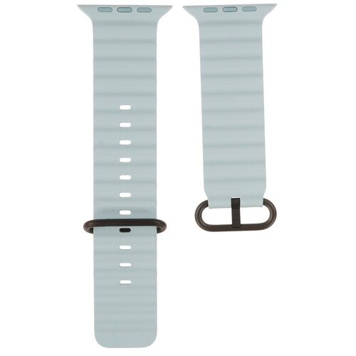 Купить Ремешок Apple для Apple Watch 44/ 45/ 46/ 49mm голубой/черный  5628902. Характеристики, отзывы и цены в Донецке