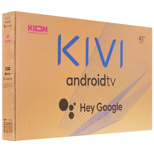 Купить 43" (109 см) Телевизор KIVI K43FD60B черный  9183844. Характеристики, отзывы и цены в Донецке