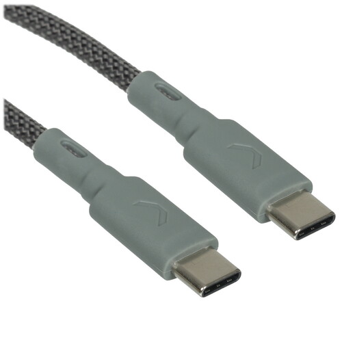 Купить Кабель круглый COMMO USB Type-C - USB Type-C серый 2.2 м  5470722. Характеристики, отзывы и цены в Донецке