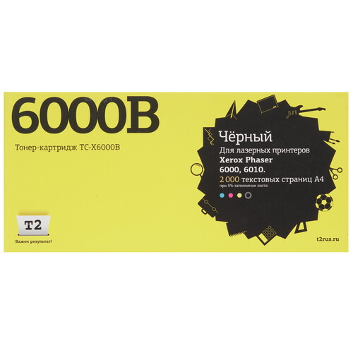 Купить Картридж лазерный T2 TC-X6000B черный  7939645. Характеристики, отзывы и цены в Донецке